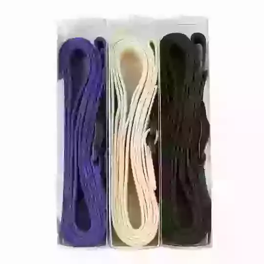 Fitness-Mad Extra Long Deluxe Cotton Yoga Belt, 2.5m